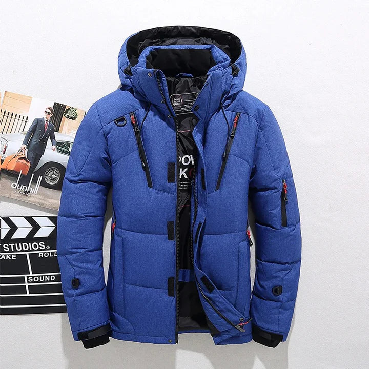 Herren Premium-Daunenjacke Wärme