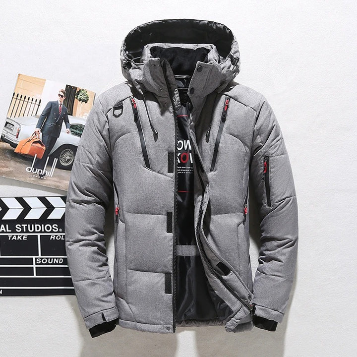 Herren Premium-Daunenjacke Wärme
