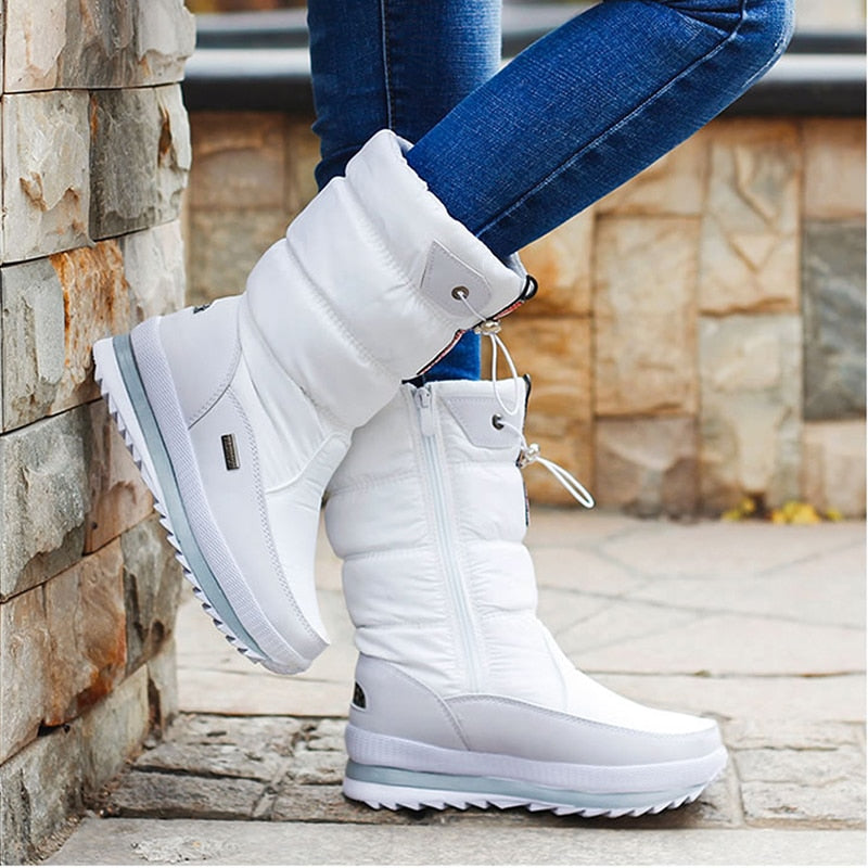 Damen Winterschuhe Kuschelige