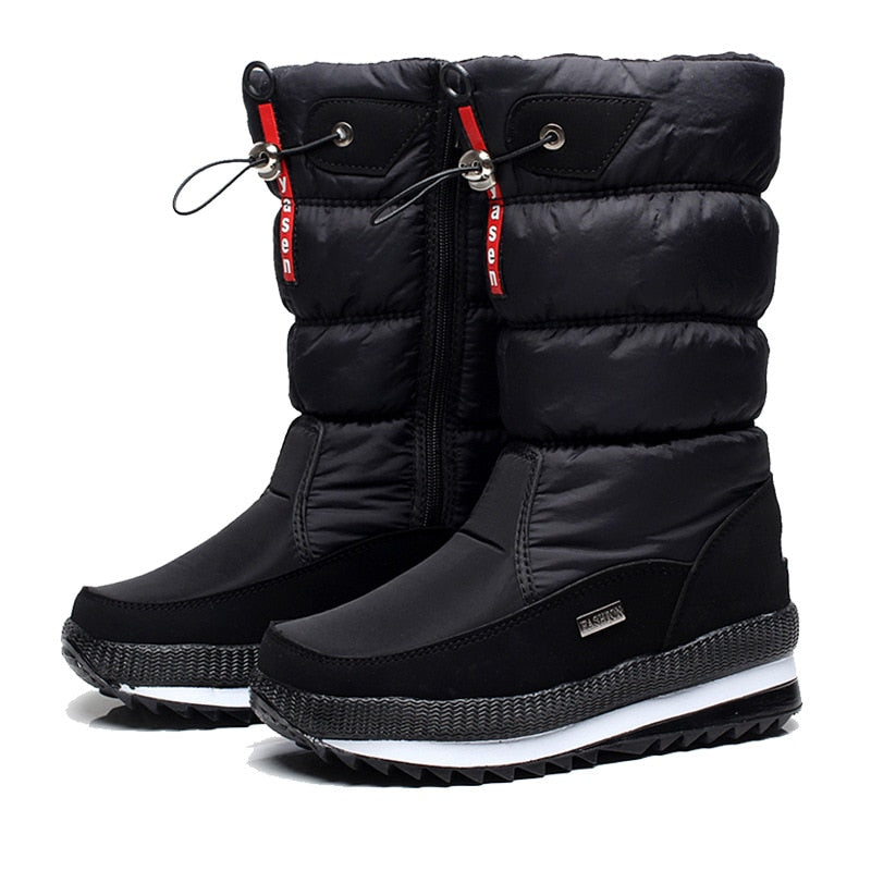 Damen Winterschuhe Kuschelige