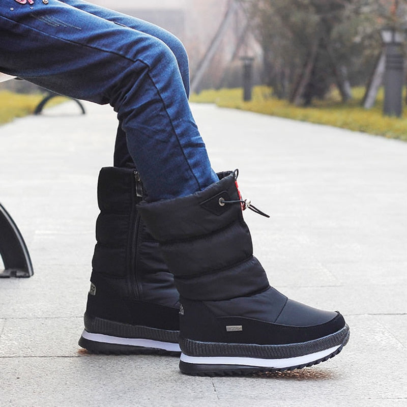 Damen Winterschuhe Kuschelige