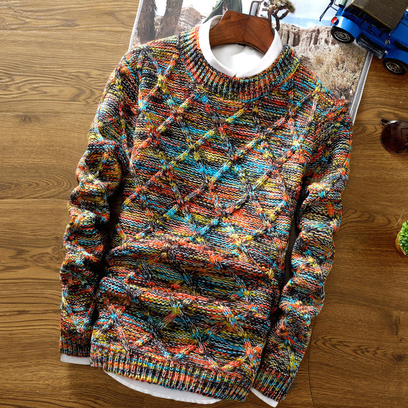 Herren Weicher Pullover Langarm