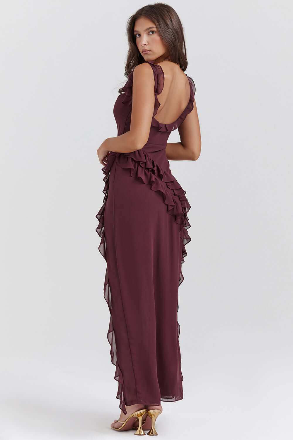 Zylina - Damen Luxus Abendkleid Maxi