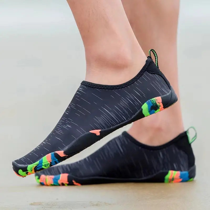 Herren Wasserschuhe mit Rutschfester Sohle Atmungsaktiv