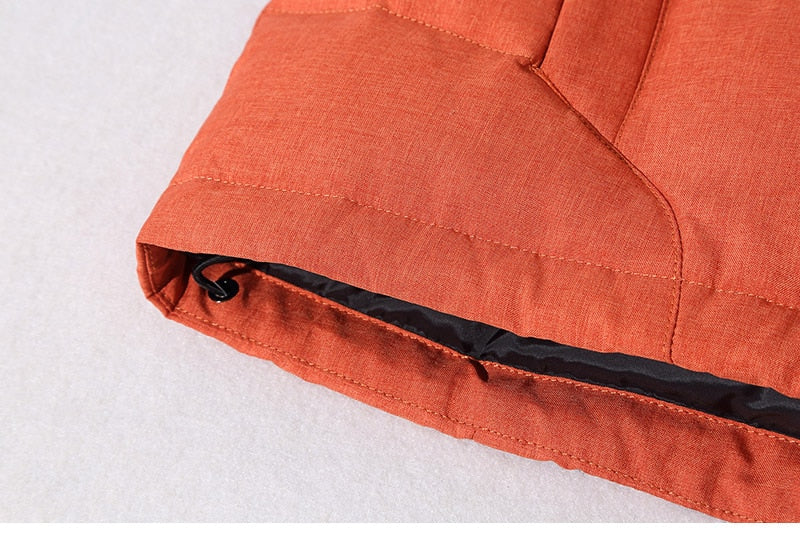 Herren Stilvolle Outdoor-Winterjacke Wasserdicht
