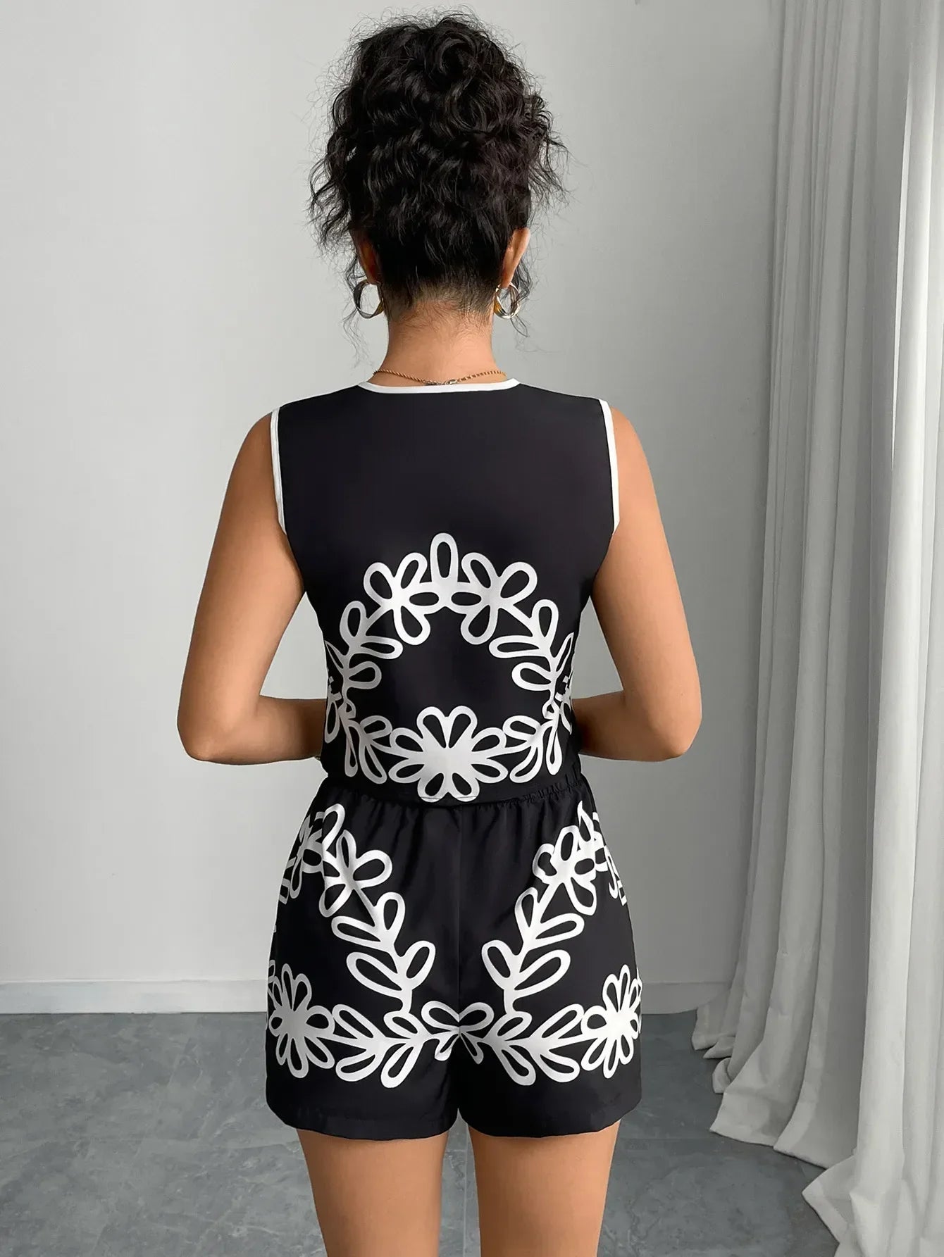 Ilana - Damen Kurz Twin Set