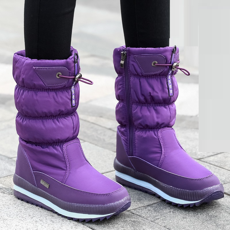 Damen Winterschuhe Kuschelige