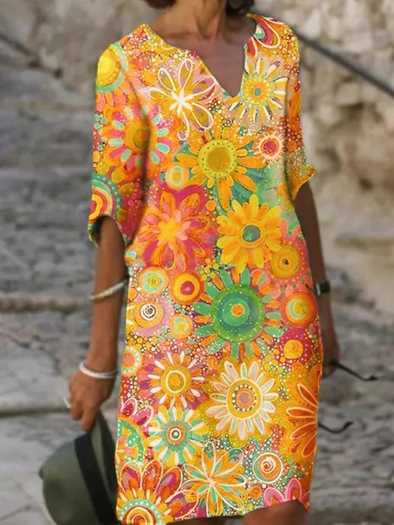 Rosalina - Blumenkleid für Damen