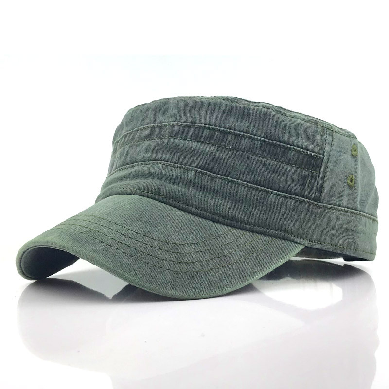 Herren Retro Army Mütze Klassischer Look