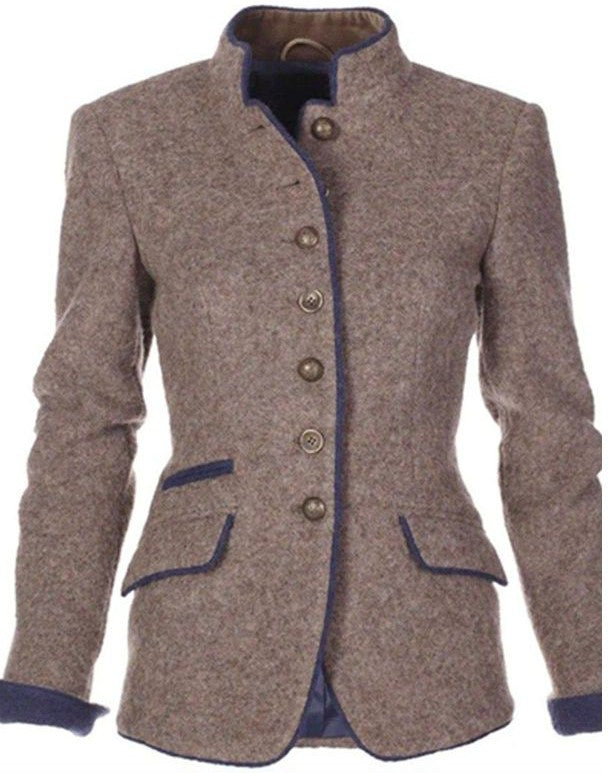 Damen Elegante Jacke Warm