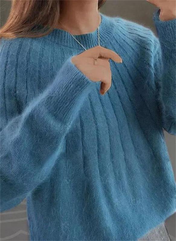 Damen Hochwertiger Pullover Rollkragen