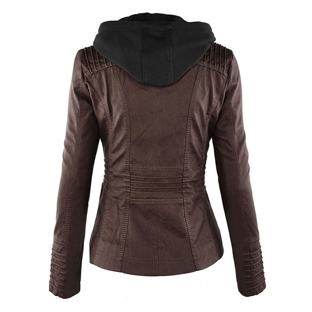 Damen Jacke mit Kapuze Wasserdicht
