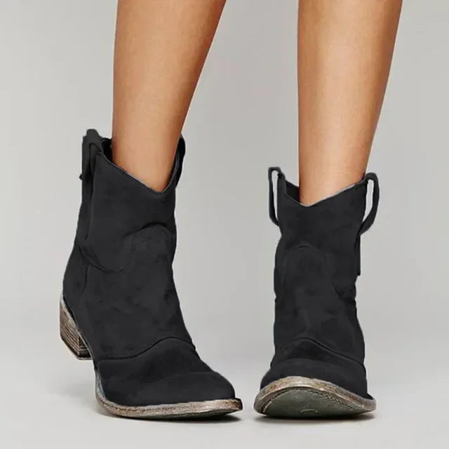 Damen Western Stiefeletten Vintage