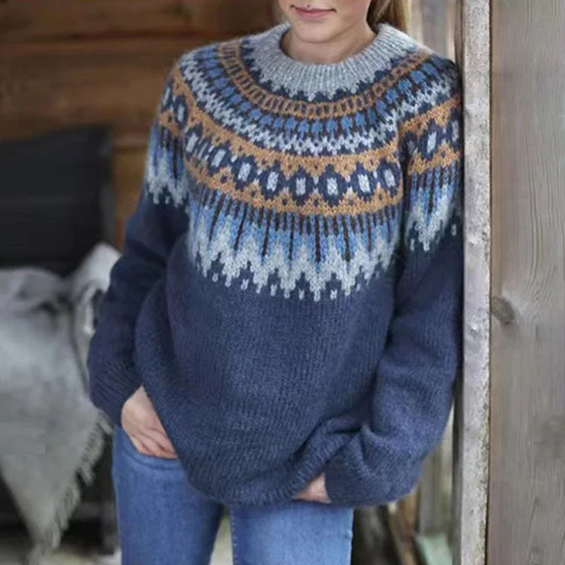 Damen Weicher Pullover Warm