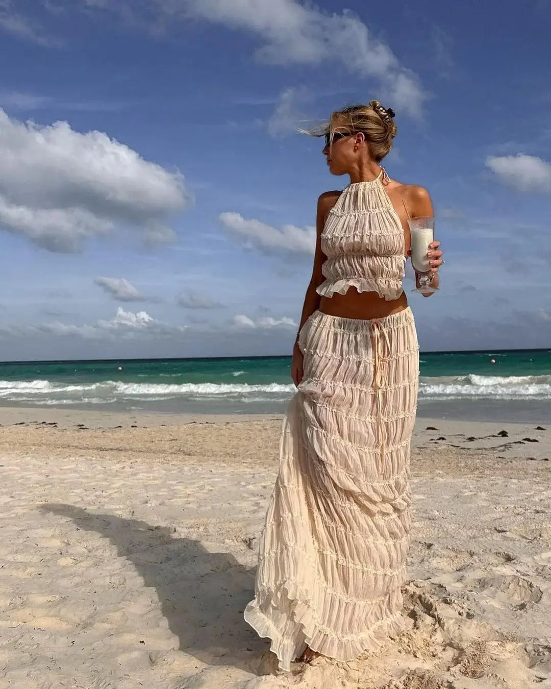 Yuna | Boho-Volant-Ensemble