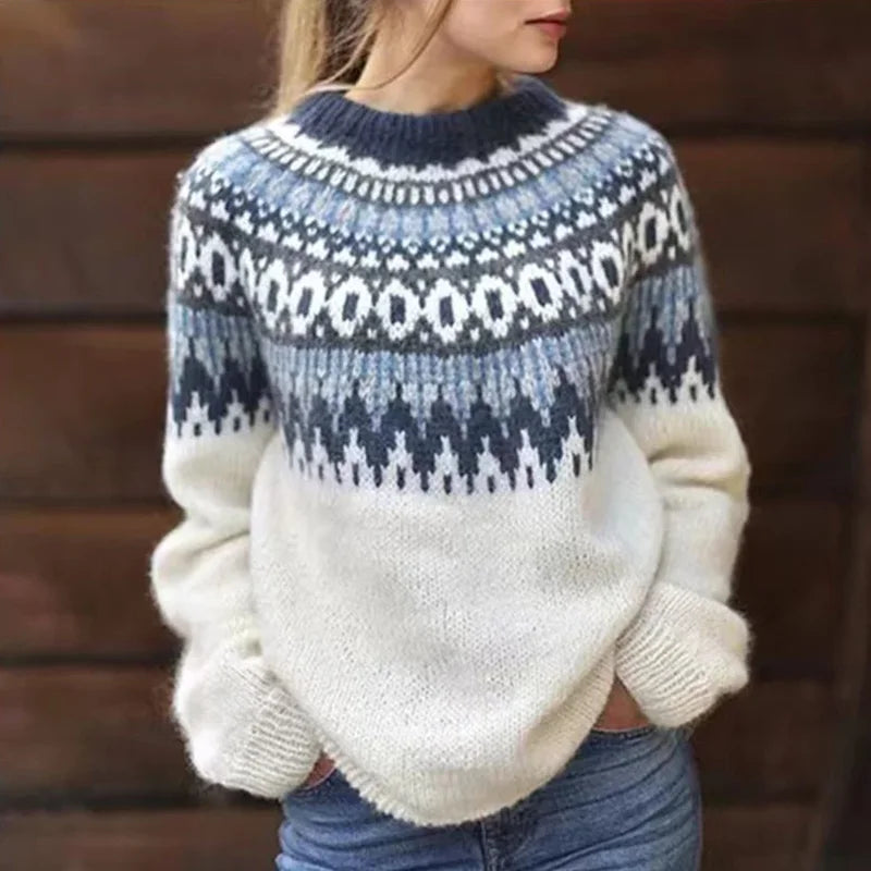 Damen Weicher Pullover Warm