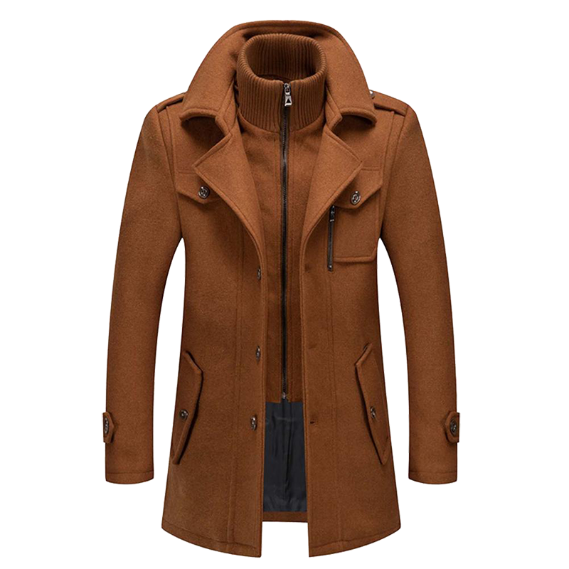 Herren Modischer Mantel Warm