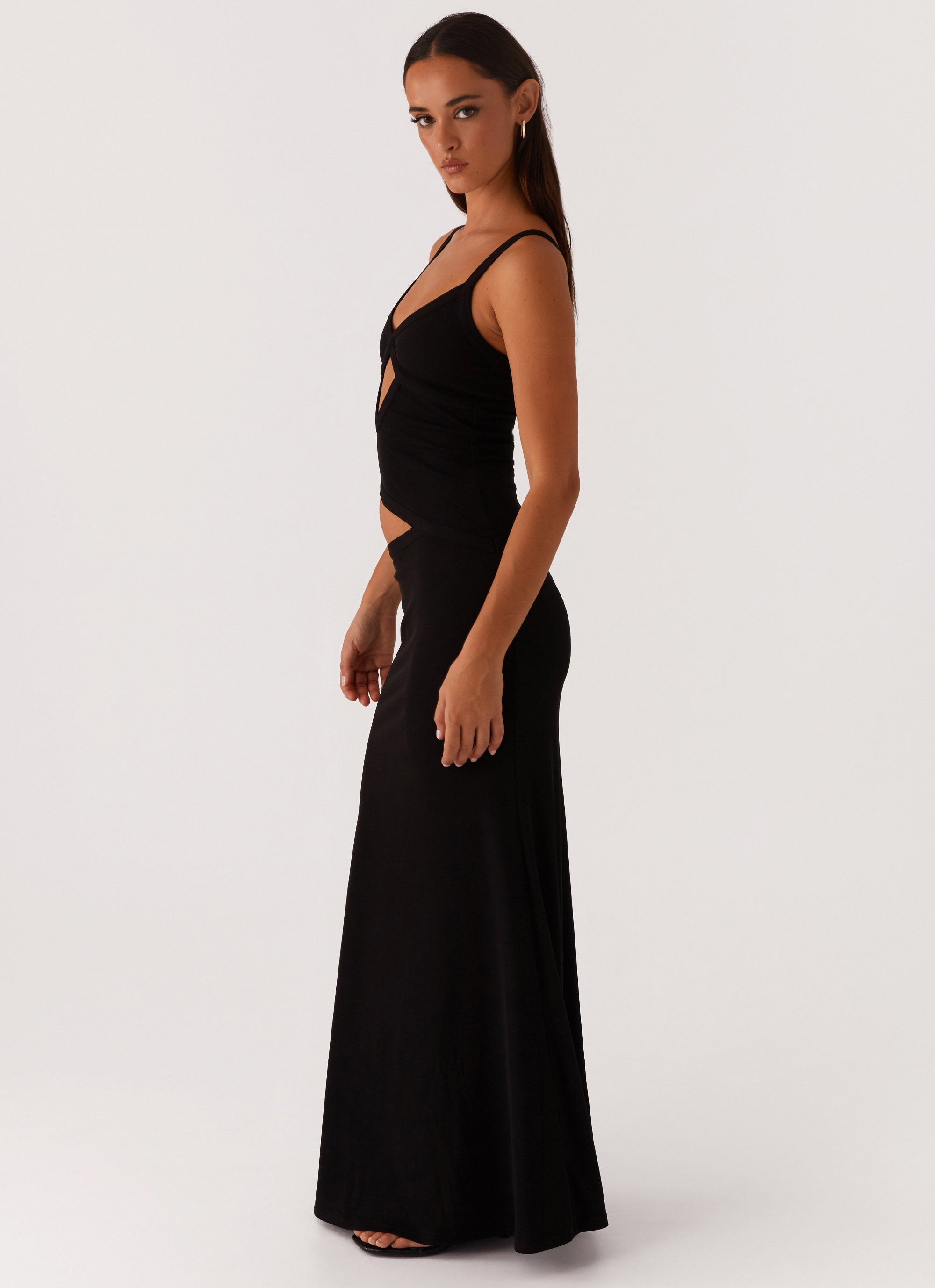 Kylia - Damen Schickes Maxikleid Maxi
