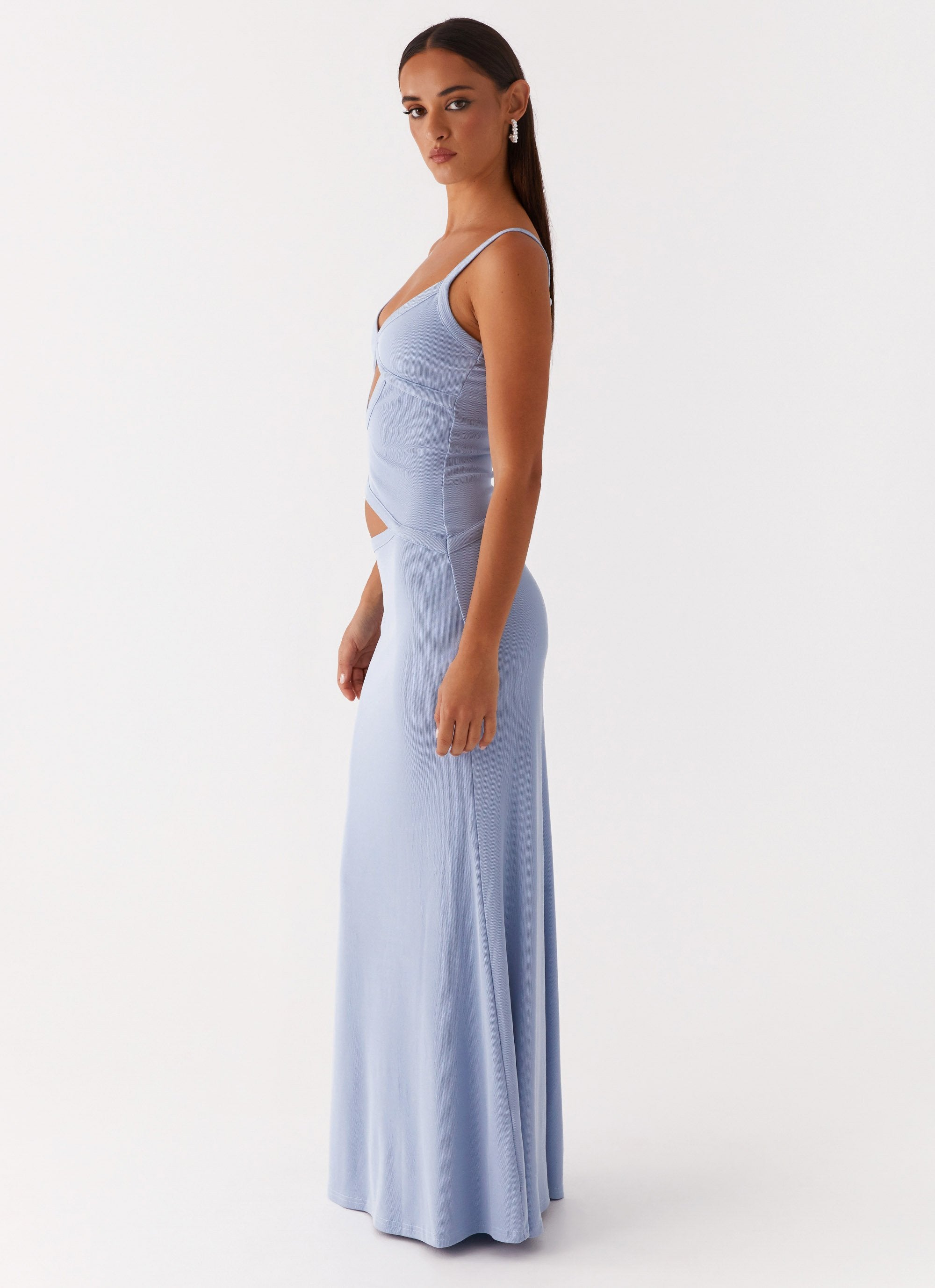 Kylia - Damen Schickes Maxikleid Maxi