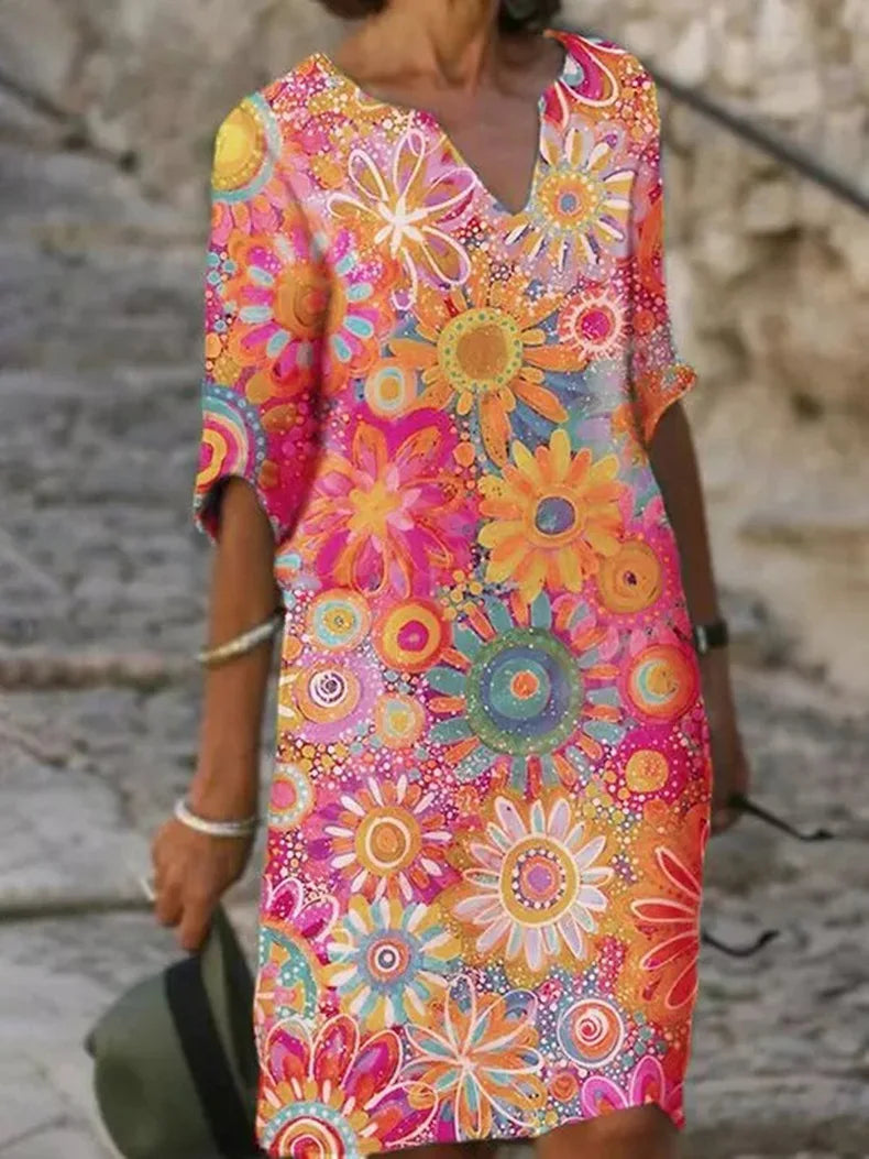Rosalina - Blumenkleid für Damen