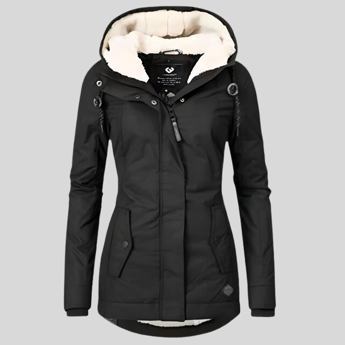 Unisex Wasserdichte Winterjacke Mit Kapuze Lange