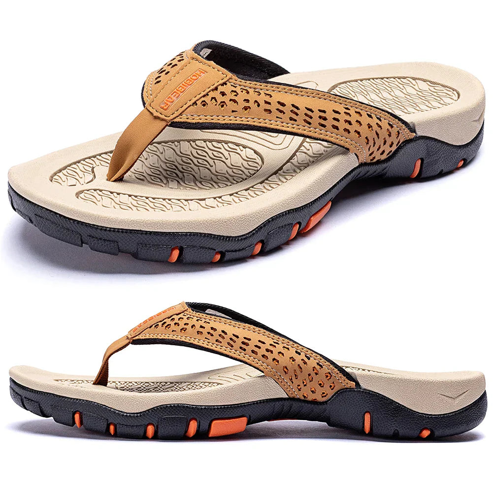 Emmett - Ergonomische Herren Slipper, bequem und stützend