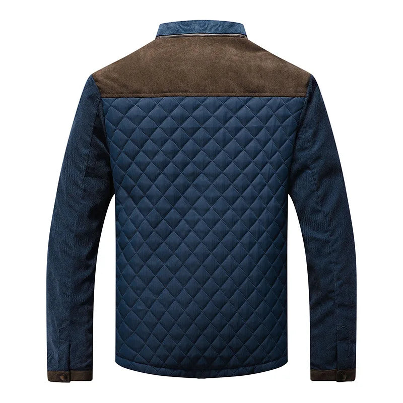 Herren Hochwertige Übergangs Steppjacke Herbst