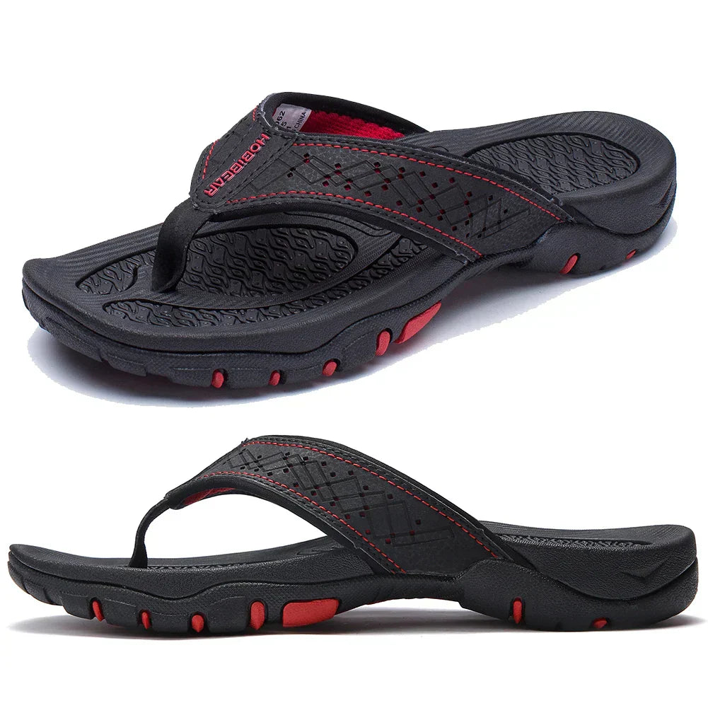 Emmett - Ergonomische Herren Slipper, bequem und stützend