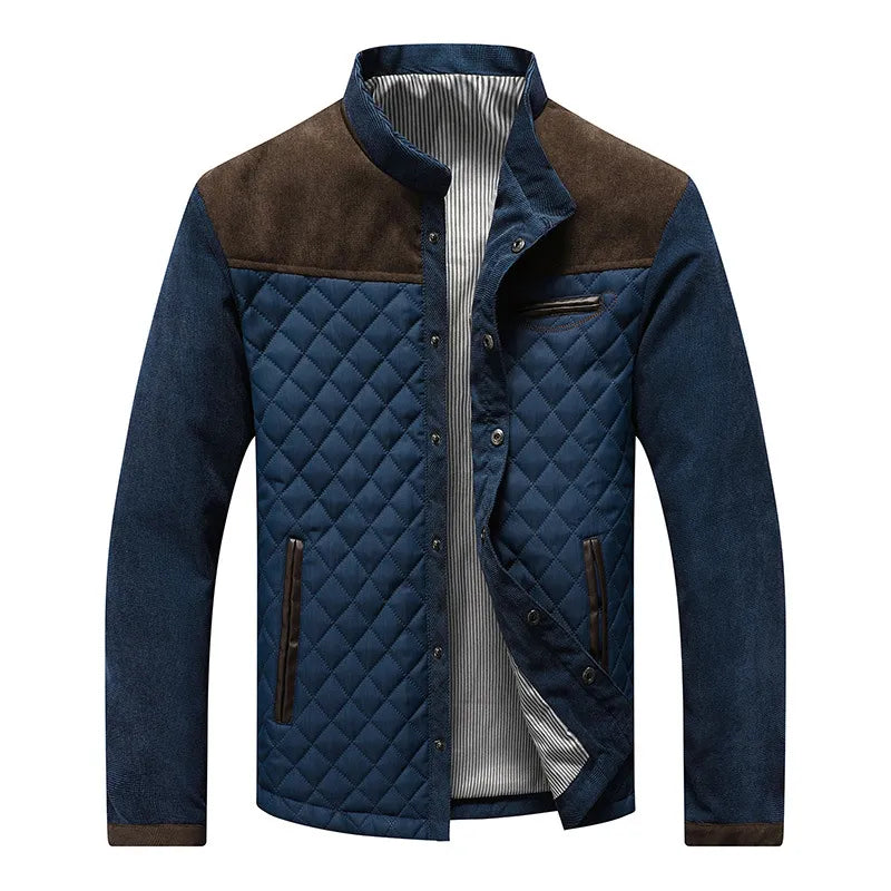 Herren Hochwertige Übergangs Steppjacke Herbst