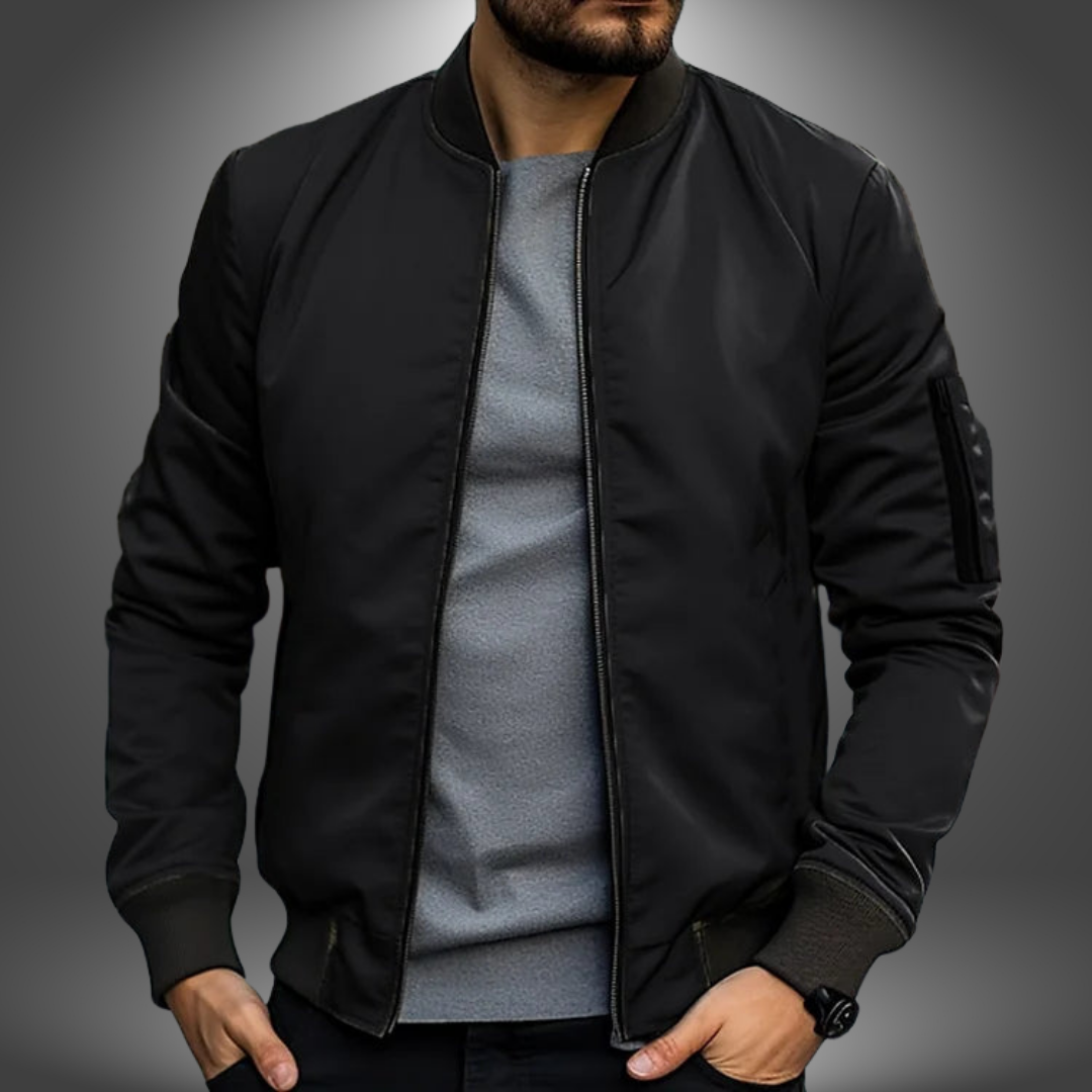 Herren Handgefertigte Übergangsjacke Leichte