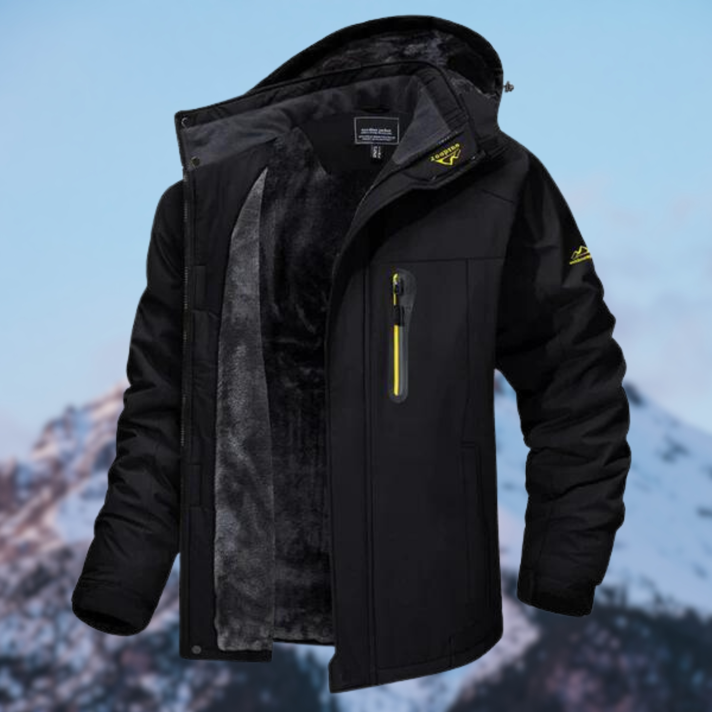 Herren Hochwertige Winterjacke Wasserdicht