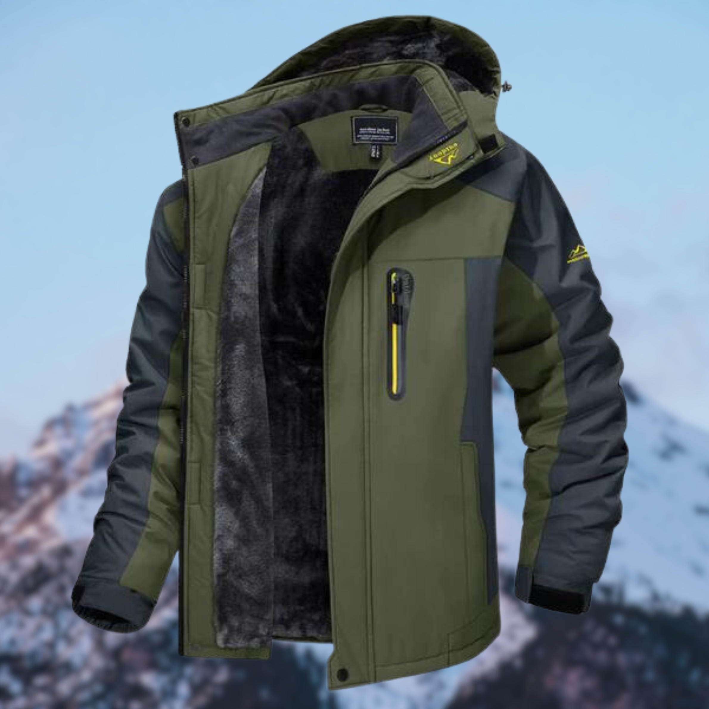 Herren Hochwertige Winterjacke Wasserdicht