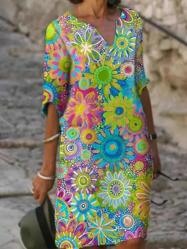 Rosalina - Blumenkleid für Damen