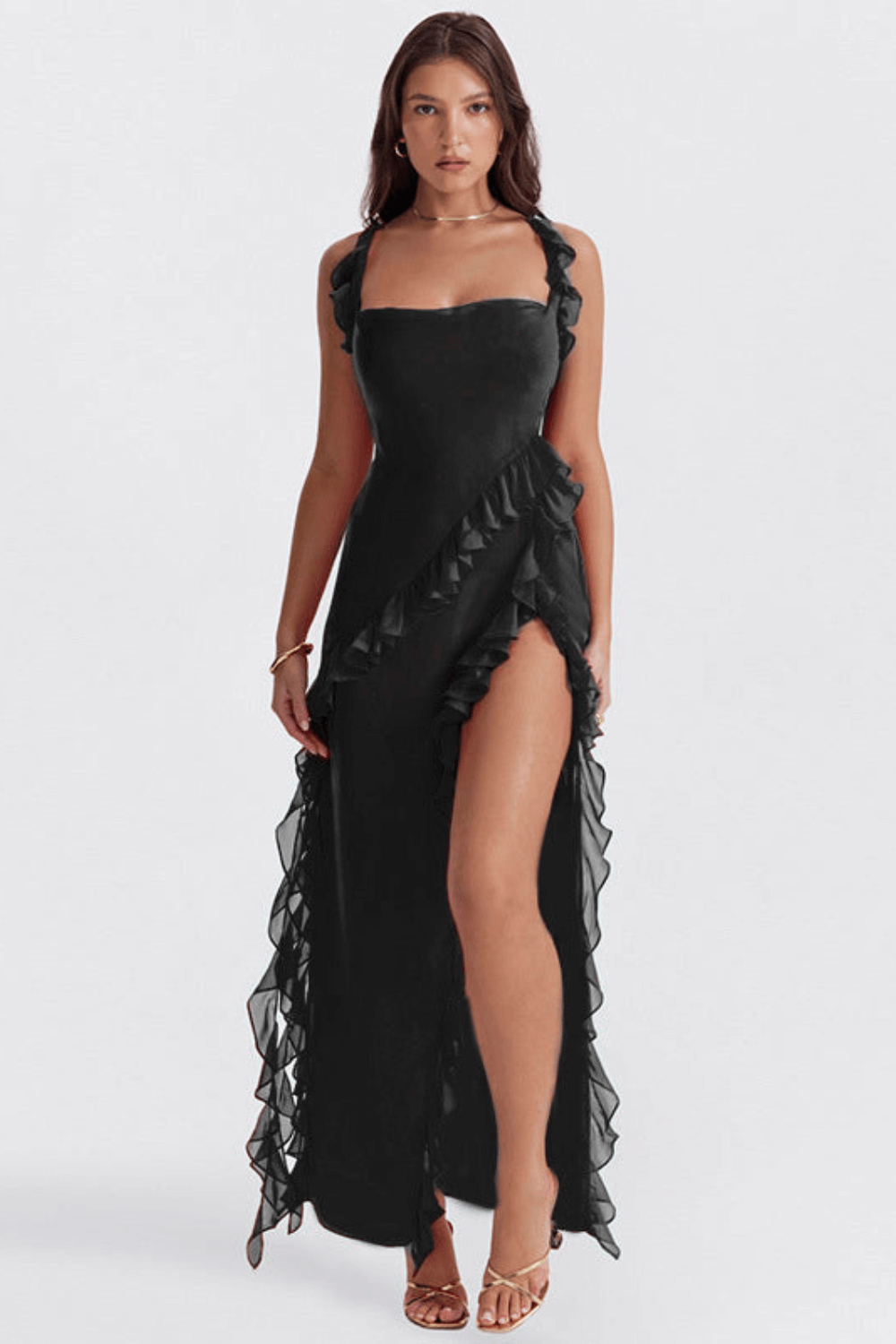 Zylina - Damen Luxus Abendkleid Maxi