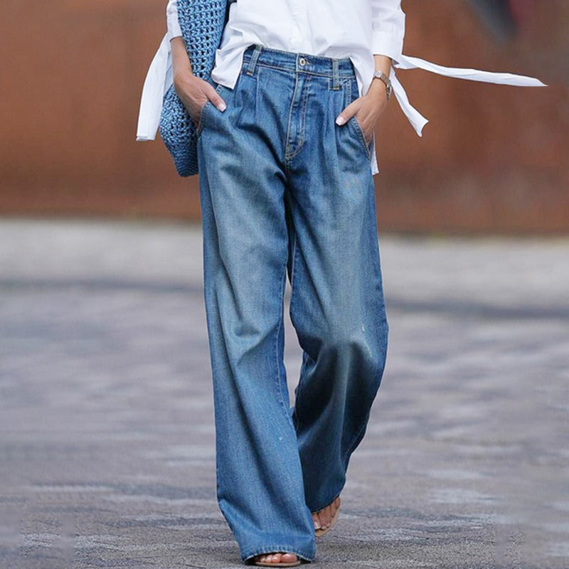 Corinne - Komfortable Weit geschnittene Damen Jeans