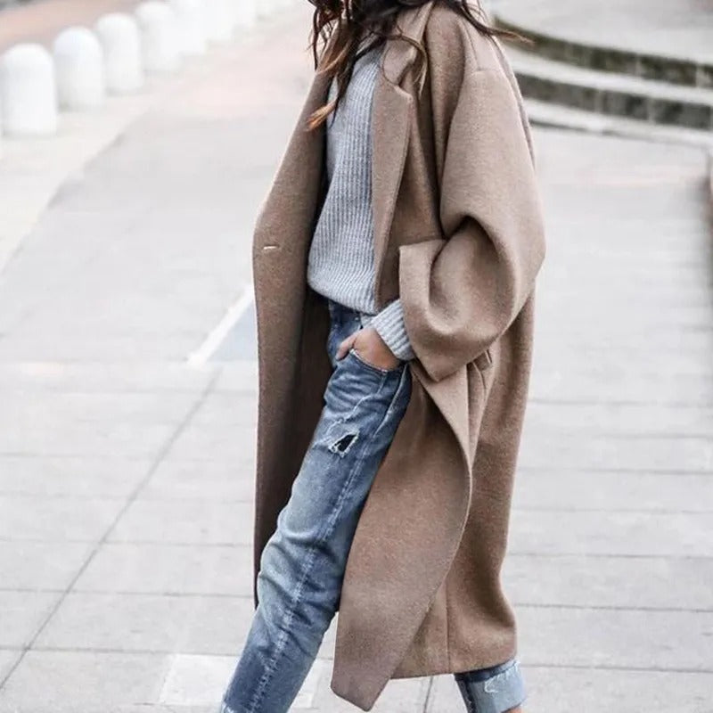Zara - Langer Wollmantel