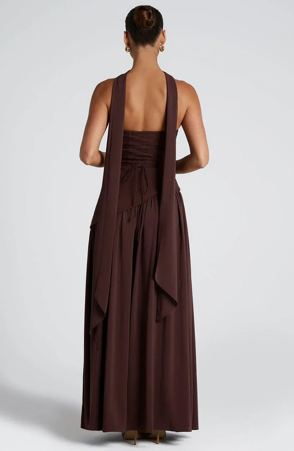 Micah | Elegantes Langes Kleid mit Schlitz