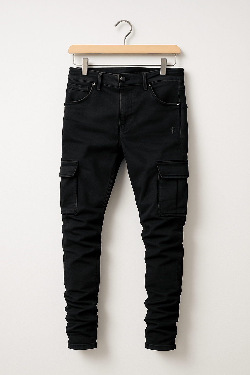 Herren Dehnbare Cargo-Jeans Slim Fit