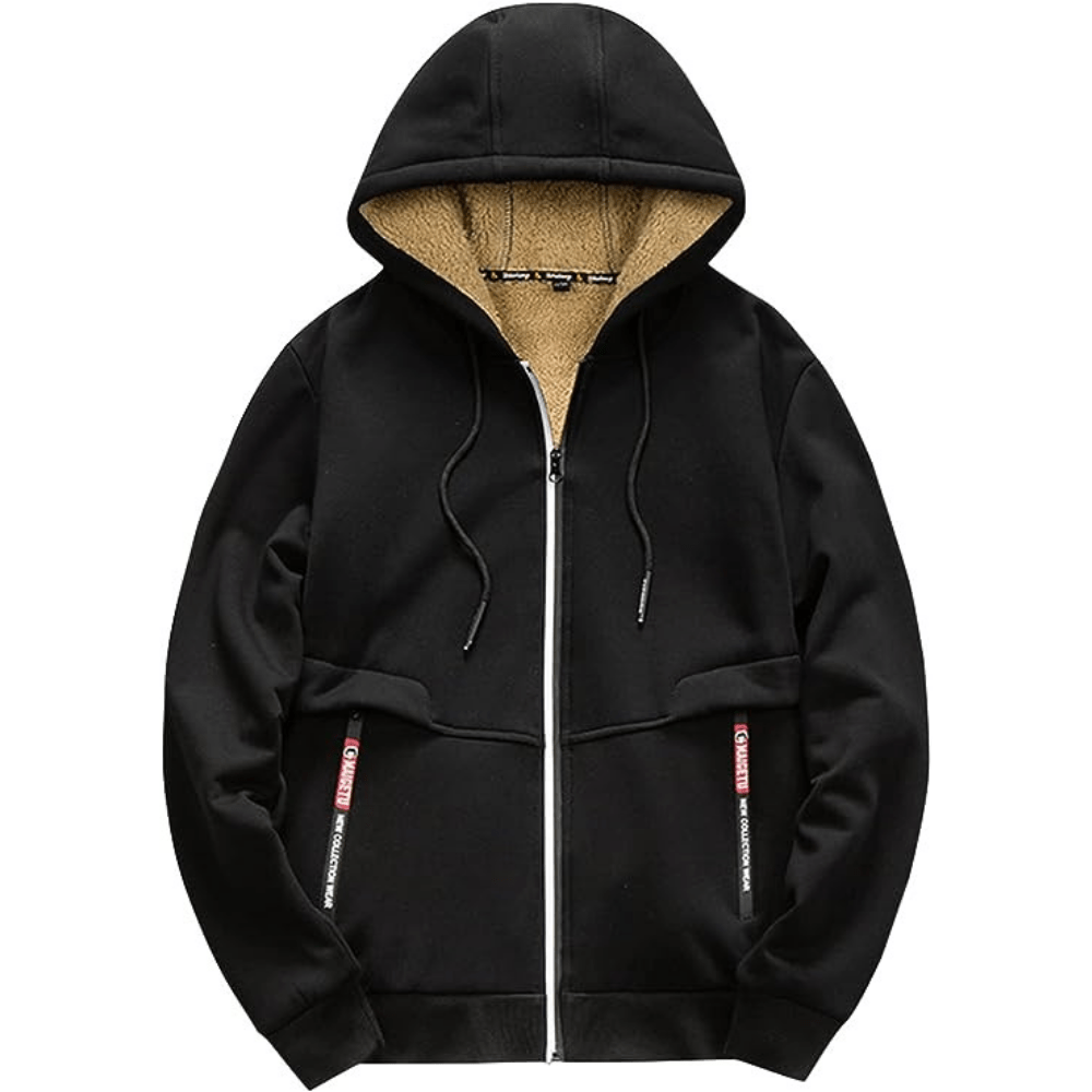 Herren Gefütterter Hoodie Warm