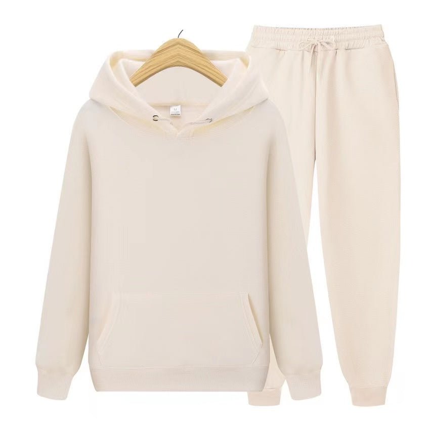 Unisex Set aus Hoodie und Jogginghose Bequem