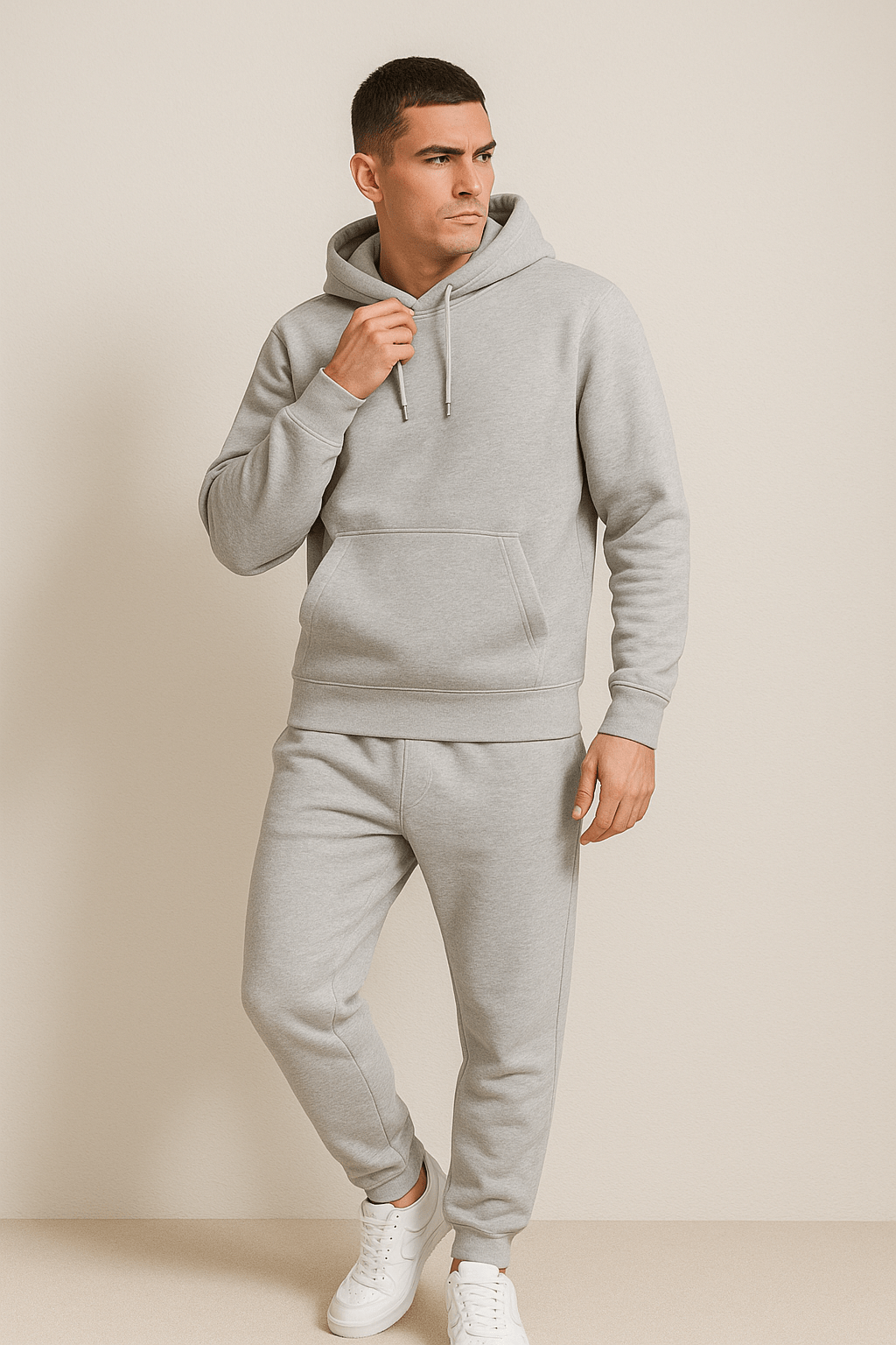 Unisex Set aus Hoodie und Jogginghose Bequem