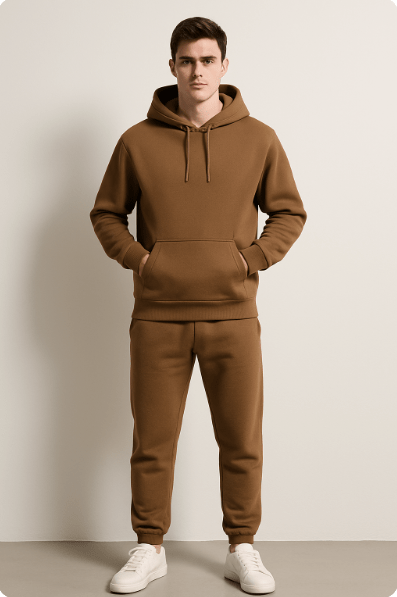 Unisex Set aus Hoodie und Jogginghose Bequem