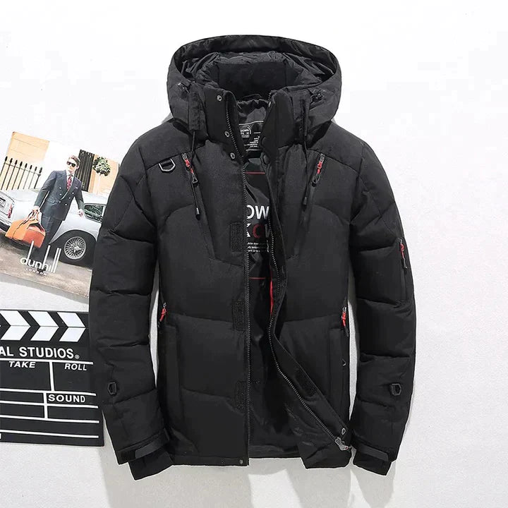 Herren Premium-Daunenjacke Wärme